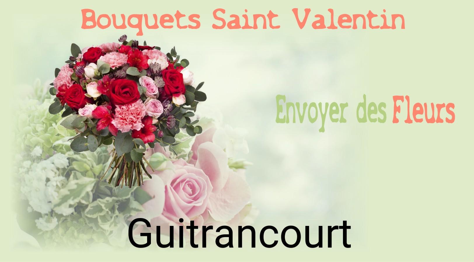 Roses de Saint-Valentin livrées à Guitrancourt